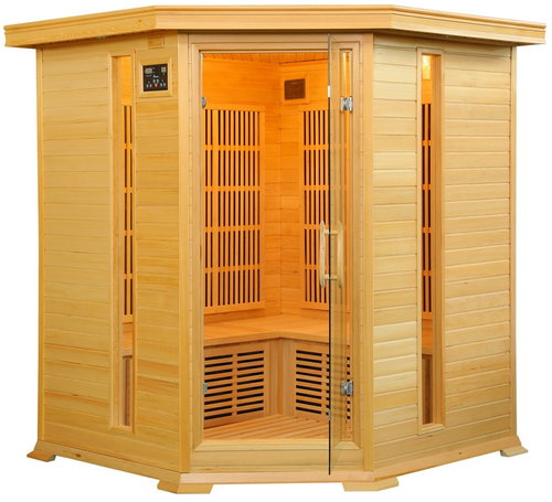 HealthLand Deluxe 4005 Carbon Corner - Infrasauna - Main image