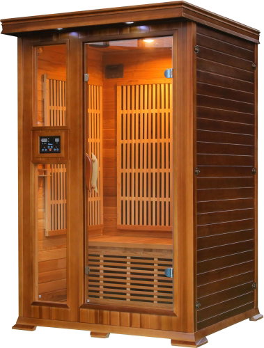 HealthLand Deluxe 2022 Cedr Carbon - Infrasauna - Main image