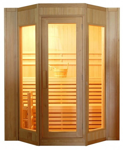 HEALTHLAND Finská sauna DeLuxe HR4045 část 3/4 - Finnish saunas - Main image
