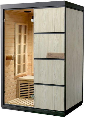 HealthLand DeLuxe 2222 Carbon BT - Infrasauna - Main image