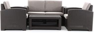 Zahradní nábytek V-GARDEN Set zahradního nábytku DOMINGO DeLuxe vč. polstrů - Zahradní nábytek