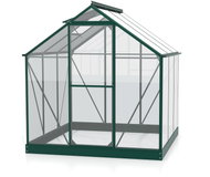 Vitavia Garden TRITON 3800 clear glass 3 mm green - Greenhouse