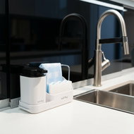 Vialli Design Organizer with dispenser LIVIO DUO_8302, white - Soap Dispenser