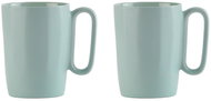 VIALLI DESIGN Set of 2 ceramic mugs, 250 ml, mint, Fuori 30053 - Mug