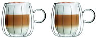 Vialli Design Hrnek, dvoustěnné sklo, 250 ml, 2 ks_TULIP 8807 - Sklenice