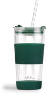 Vialli Design Termohrnek s brčkem 600 ml, zelený, FUORI 30398 - Thermal Mug