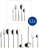 VILLEROY & BOCH ELLA gold plated, 70 pcs - Cutlery Set