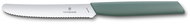 VICTORINOX Swiss Modern Tomato Knife 11 cm sage green - Kitchen Knife