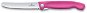 Victorinox skladací desiatový nôž Swiss Classic, ružový, vlnité ostrie 11 cm - Kuchynský nôž