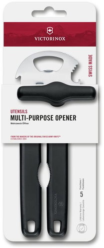 Victorinox Multi-purpose bottle opener, black - Opener - Main image