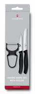 Victorinox Set of 2 knives with universal scraper black - Kit