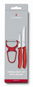 Victorinox Sada 2 nožů s univerzální škrabkou červená - Sada