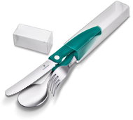 Victorinox Swiss Classic set with folding knife, green 3 pcs - Knife Set