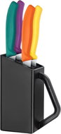 Victorinox Set Swiss Classic, block with steak & pizza knives 5 pcs coloured - Knife Set