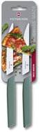 VICTORINOX Swiss Modern Set of 2 steak knives sage green - Knife Set