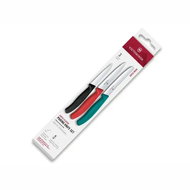 Victorinox Set of kitchen knives 3 pcs - red, black, green - Knife Set