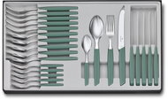VICTORINOX Swiss Modern Cutlery set 24 pcs sage green - Cutlery Set