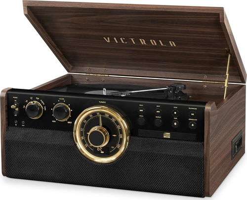 Victrola VTA-270B hnědý - Gramofon - Hlavní obrázek