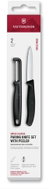 Victorinox Sada nožů na loupání se škrabkou Swiss Classic 2 ks - Knife Set