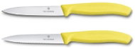 Victorinox Sada nožů SwissClassic rovný / vlnka, žlutý, 2 ks - Knife Set