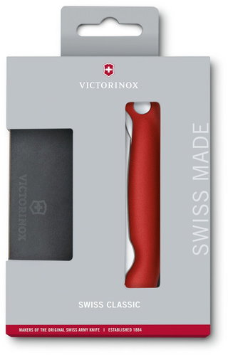 Victorinox Swiss Classic Folding Knife Set, Red, 2 Pieces - Knife Set - Main image