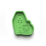Vierto Coffin cutter - Coffin with pumpkin - Cookie Cutters