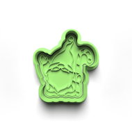 Vierto Cutting board - Christmas Elf #4 - Cookie Cutter