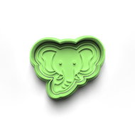 Vierto Cutting board - Elephant - head - Cookie Cutter