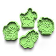 Vierto Cutting dies, set - Christmas elves - Cookie Cutters