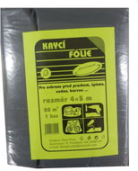 Obreta LDPE cover film 4 × 5 m clear solid - Covering Film