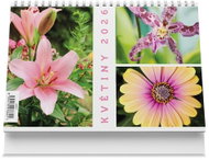 VIKPAP Flowers 2026, 22 × 14,8 cm - Desk Calendar