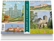 VIKPAP Castles and palaces 2026, 22 × 14,8 cm - Desk Calendar