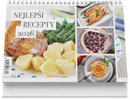 VIKPAP Best recipes 2026, 22 × 14,8 cm - Desk Calendar