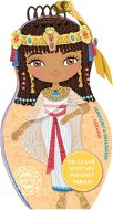 Omaľovánky Ella & Max Oblékáme egyptské panenky Farah – Omalovánky - Omalovánky