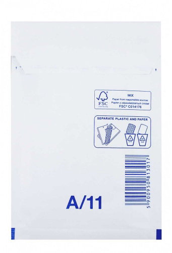 VIKPAP bubble wrap A11, white, 120 × 175 mm - pack of 200 - Envelope - Main image