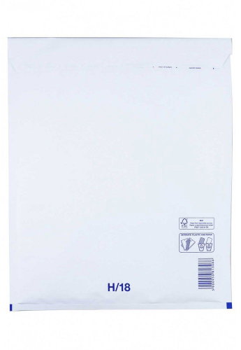 VIKPAP bubble wrap H18, white, 290 × 370 mm - pack of 100 - Envelope - Main image