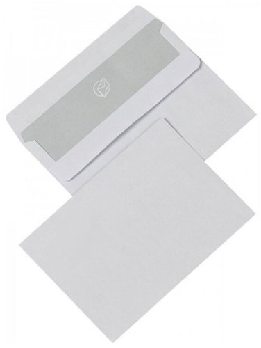 VIKPAP self-adhesive C6, white, 162 × 114 mm - pack of 1000 - Envelope - Main image