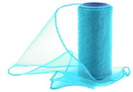 Vikpap Organza 12 cm/10y turquoise - Organza