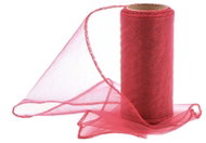 Vikpap Organza 12 cm/10y burgundy - Organza