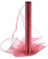 Vikpap Organza 40 cm/10y burgundy - Organza