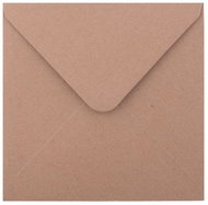 Vikpap Envelope 160 × 160 mm 120 g kraft brown - Envelope