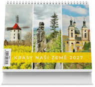 Vikpap The Beauties of Our Country 2027, 17.5 × 14.8cm - Desk Calendar