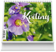 Vikpap Flowers 2027, 17.5 × 14cm - Desk Calendar