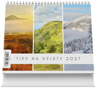 Vikpap Trip Ideas 2027, 17.5 × 14 cm - Desk Calendar