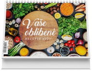 Vikpap Your Favourite Recipes 2027, 22 × 14.8 cm - Desk Calendar