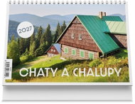 Vikpap Chaty a chalupy 2027, 22 × 14.8cm - Desk Calendar