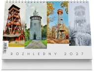 Vikpap Lookout Towers 2027, 22 × 14.8cm - Desk Calendar
