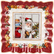 VILLEROY & BOCH TOY'S FANTASY Santa Christmas Square Bowl - Bowl