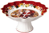 VILLEROY & BOCH TOY'S FANTASY Christmas Footed Bowl, Santa - Bowl