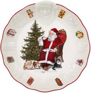 VILLEROY & BOCH Christmas Bowl TOY'S FANTASY Santa Relief - Bowl